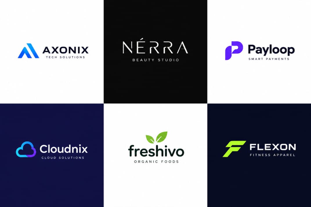 Modern Logo Collection brand identity and applications