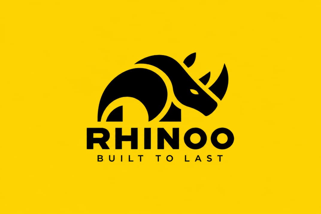 RHINOO brand identity and applications
